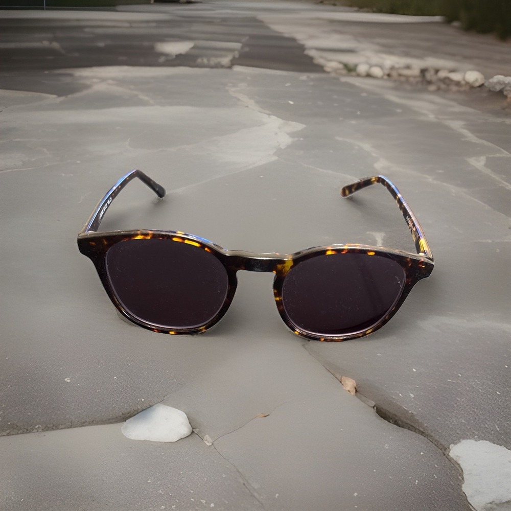 EyeBuyDirect Safari Brown Tortoise Sunglasses Dark Lenses Unisex Shades